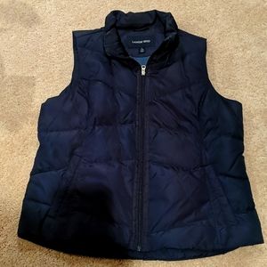 Lands end vest navy